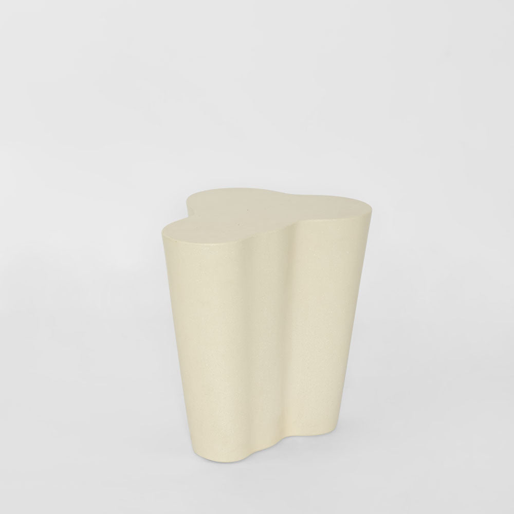 Marley Outdoor Side Table
 White