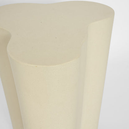 Marley Outdoor Side Table
 White