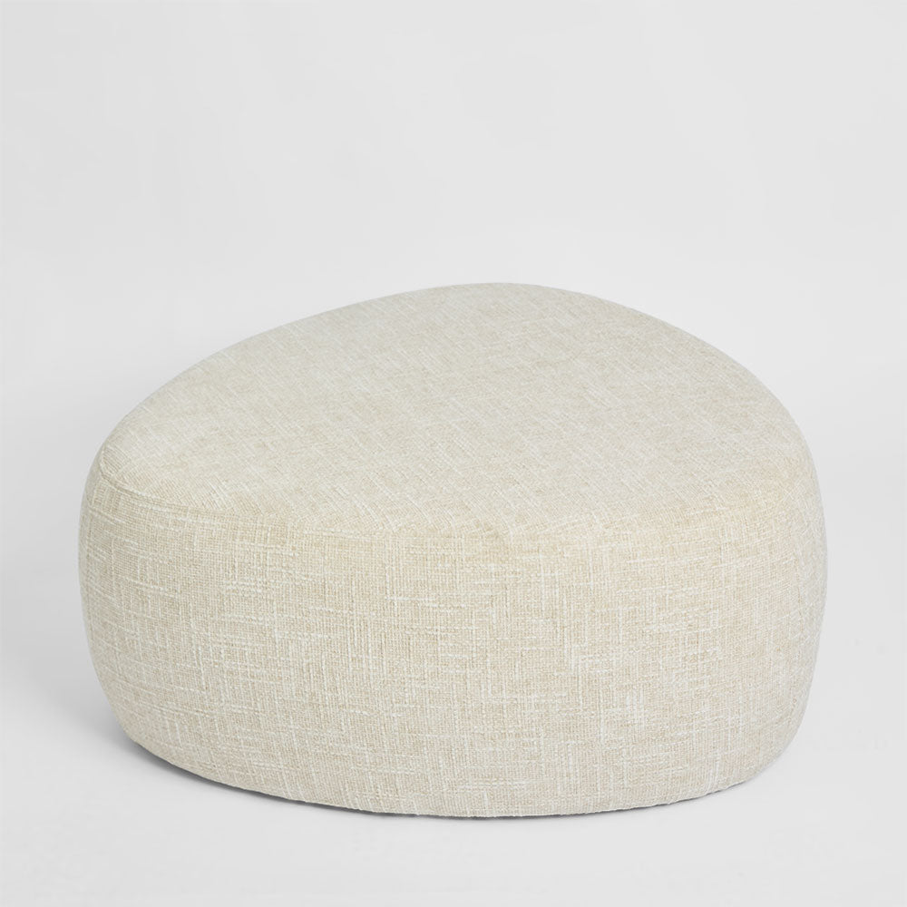 Pebble Large Ottoman Natural