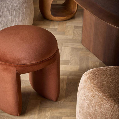 Harper Ottoman Brown