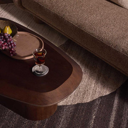 Monolith Coffee Table Small Dark Walnut