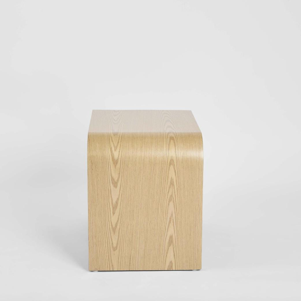 Mira Bedside Light Oak 1 Drawer