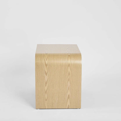 Mira Bedside Light Oak 1 Drawer