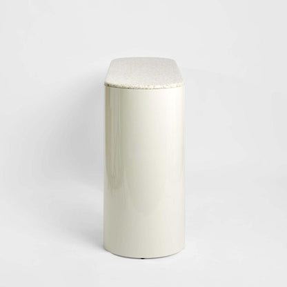 Sable Console - Terrazzo Stone/High Gloss