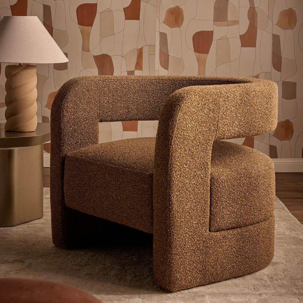 Cleo Armchair Brown