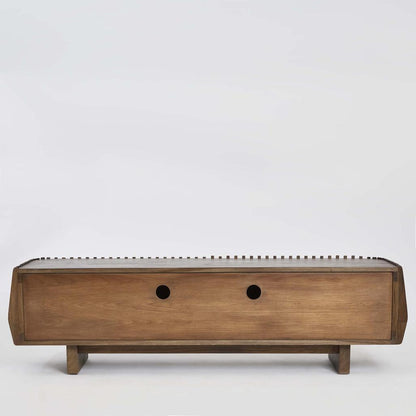 Bow Entertainment Unit Dark Walnut