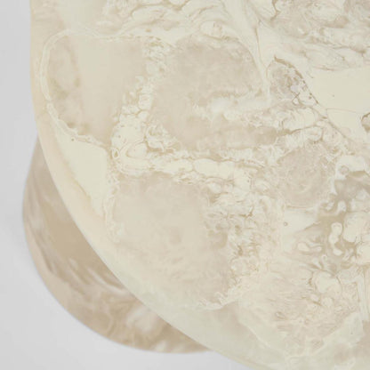 Cloud Resin Side Table White
