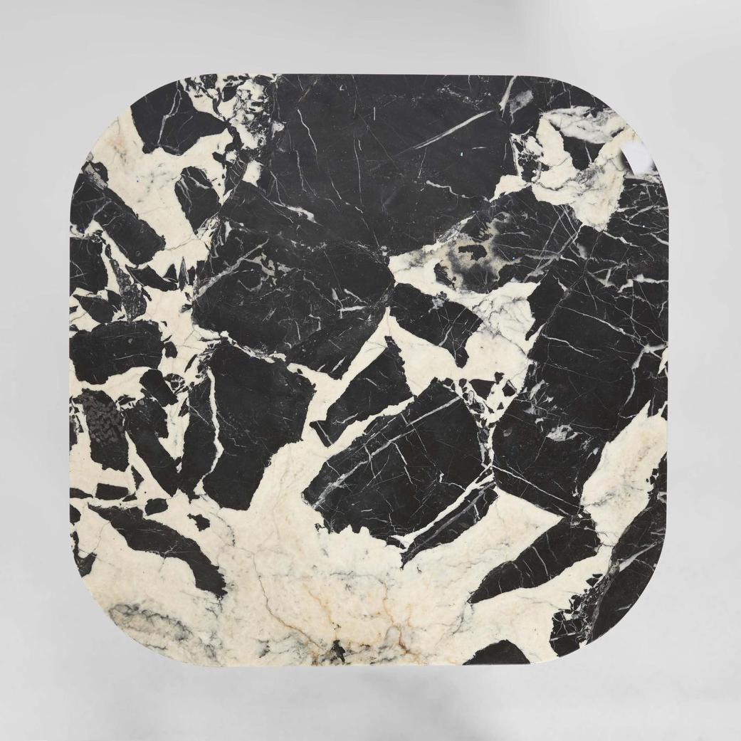 Noir Marble & Black Oak Coffee Table