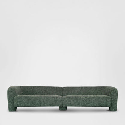 Ray 5 Seater Sofa Green