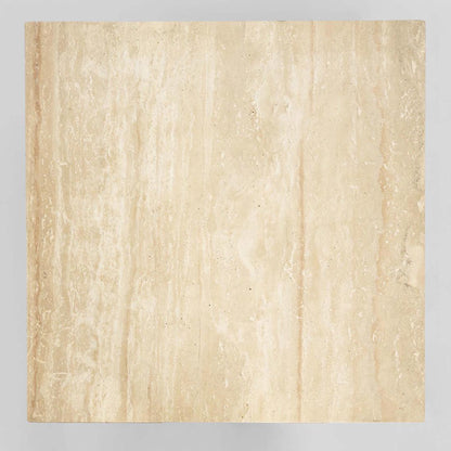 Solara Coffee Table Travertine & Oak