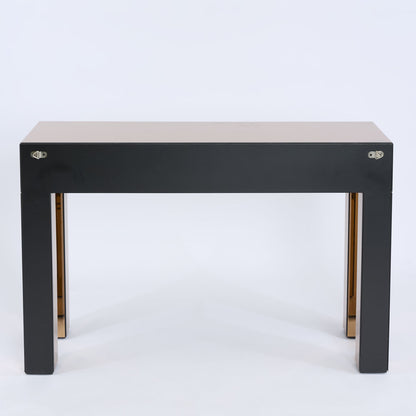Vitreous Mirror Console 2 Drawer Copper
