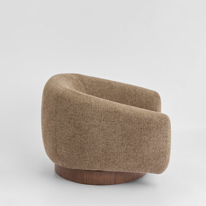 Jude Swivel  Armchair Brown