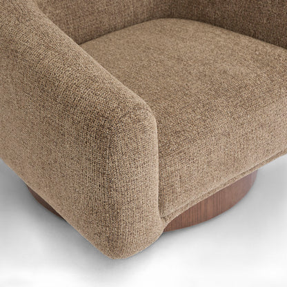 Jude Swivel  Armchair Brown