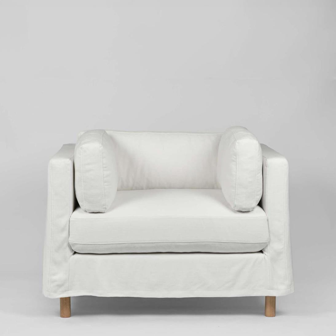 Pamona Arm Chair White