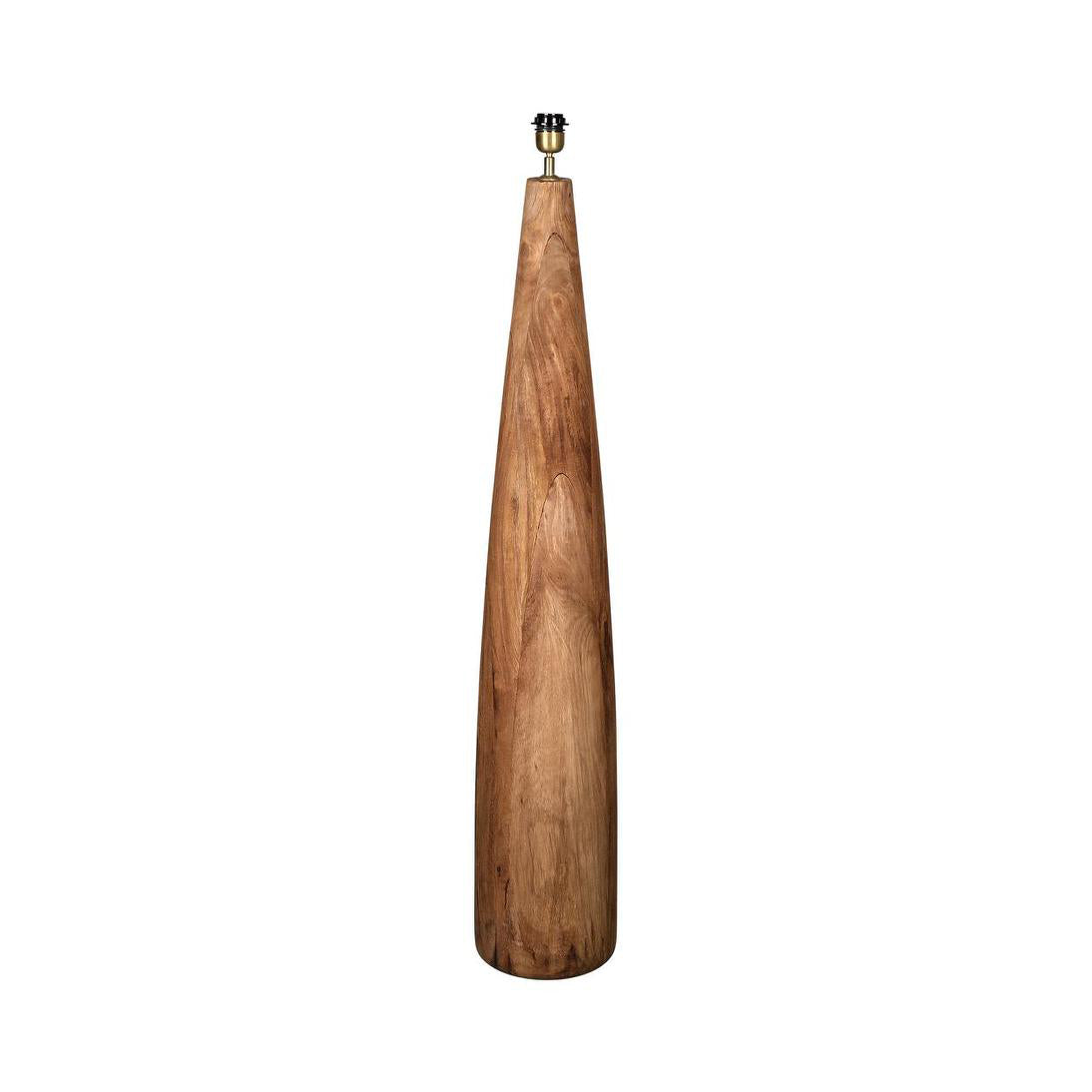Samson Wood Floor Lamp Base Saddle- Base Only