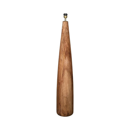 Samson Wood Floor Lamp Base Saddle- Base Only