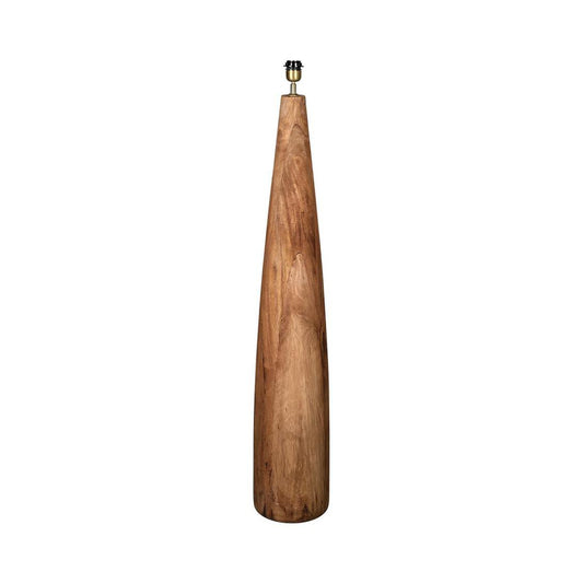 Samson Wood Floor Lamp Base Saddle- Base Only
