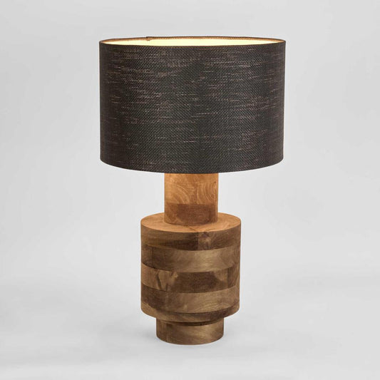 Circa Timber Table Lamp Small Base- Base Only