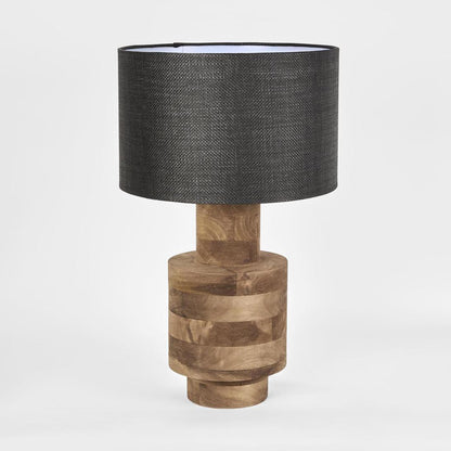 Circa Timber Table Lamp Small Base- Base Only