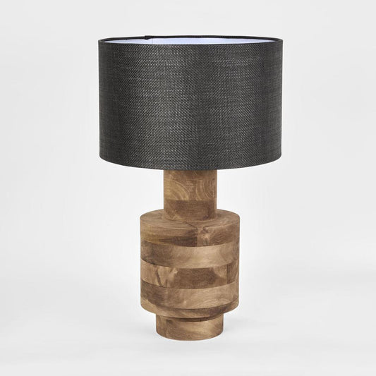Circa Timber Table Lamp Small Base- Base Only