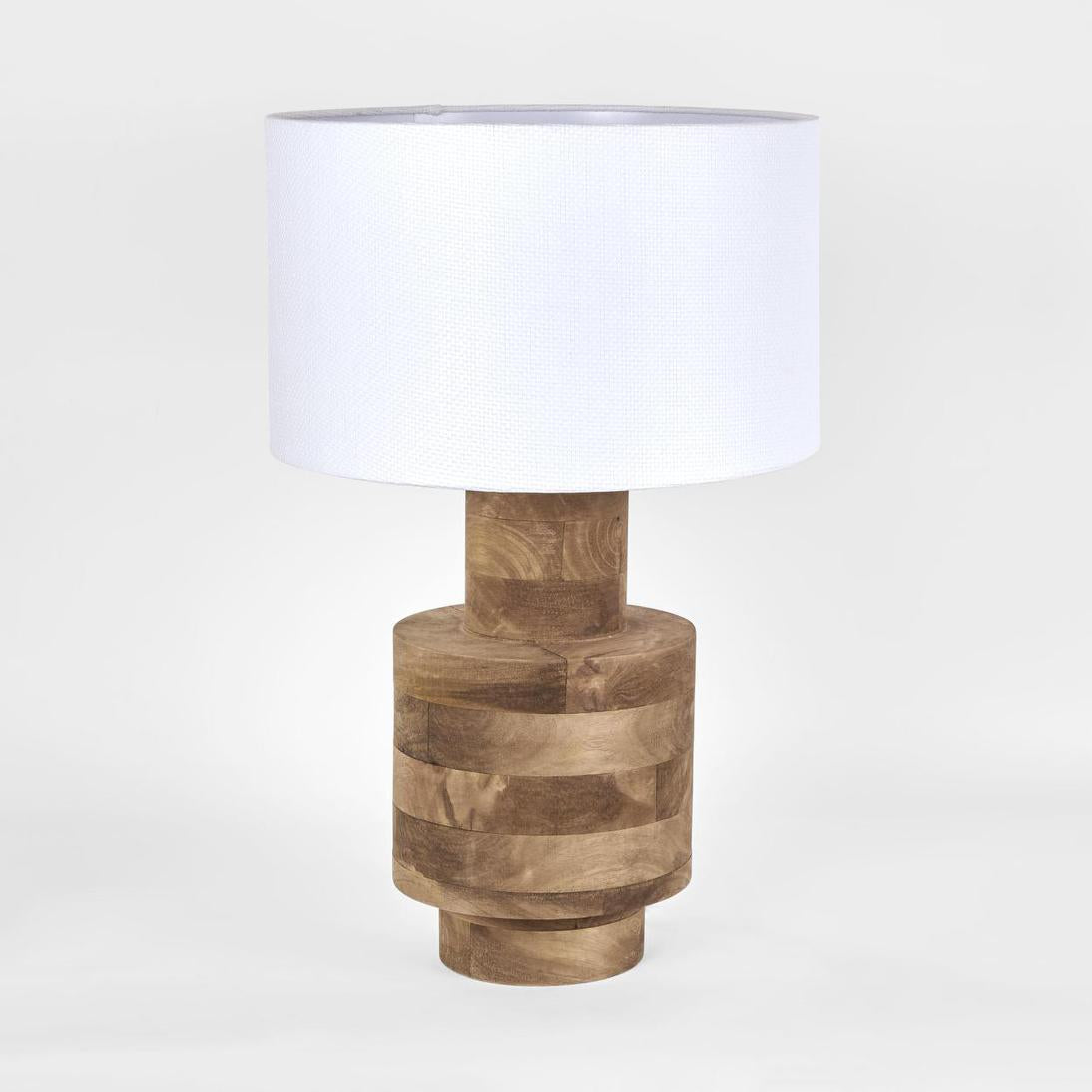 Circa Timber Table Lamp Small Base- Base Only