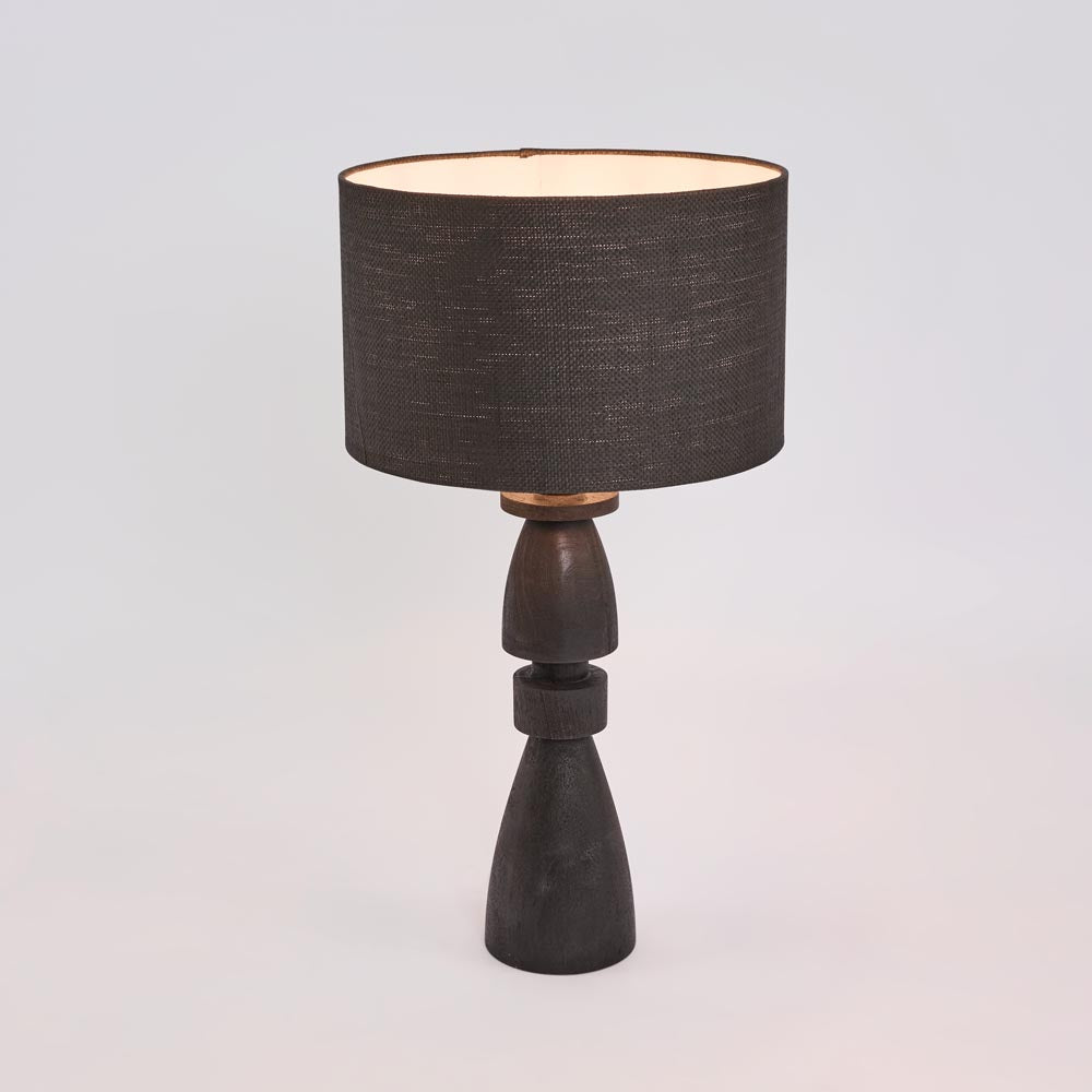 Magnus Table Lamp Base Black- Base Only
