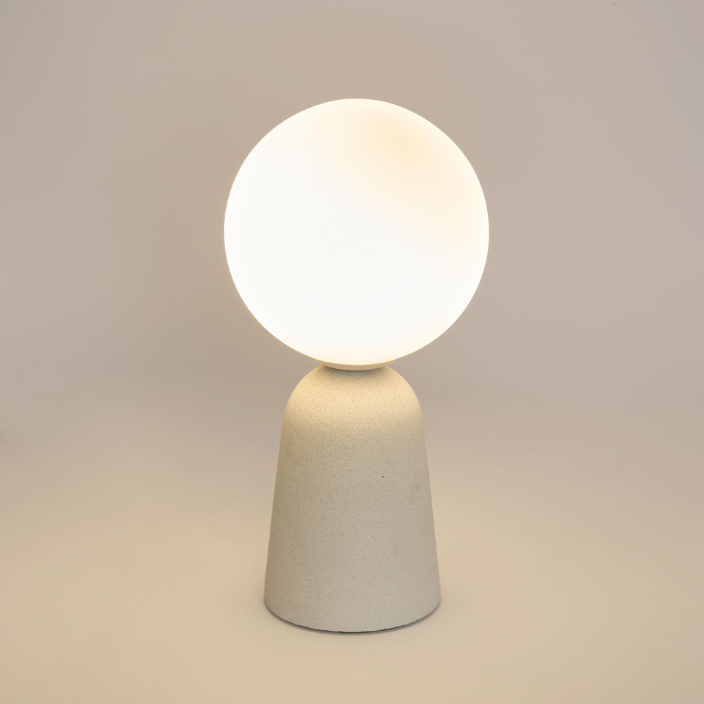 Poppy Table Lamp Chalk