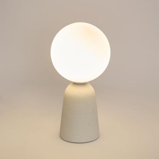 Poppy Table Lamp Chalk