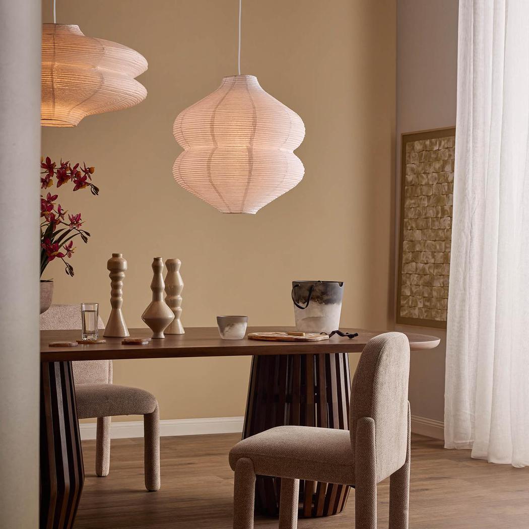 Kyoto Paper Ceiling Pendant Large White