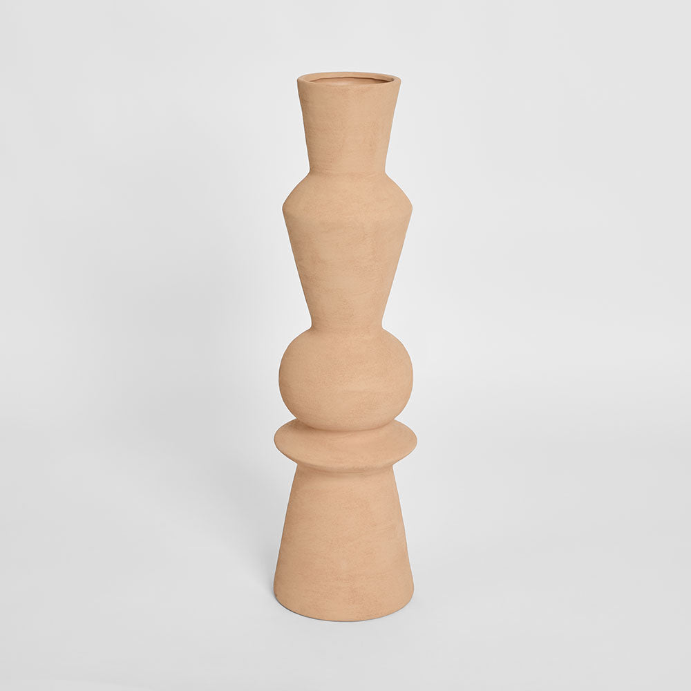 Goya Tall Vase Terracotta