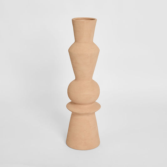 Goya Tall Vase Terracotta