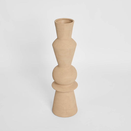 Goya Tall Vase Terracotta