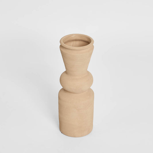 Goya Short Vase Terracotta