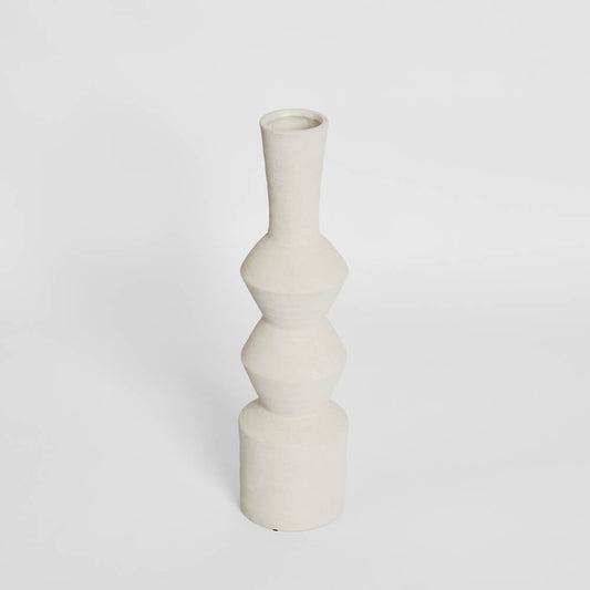 Goya Tall Vase Chalk