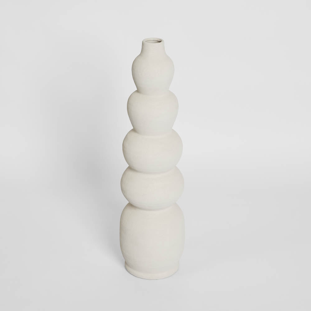 Goya Boulder Vase Chalk