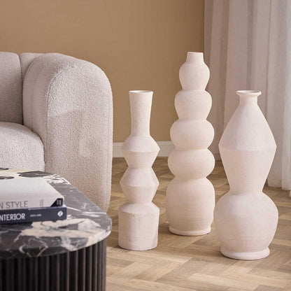 Goya Boulder Vase Chalk
