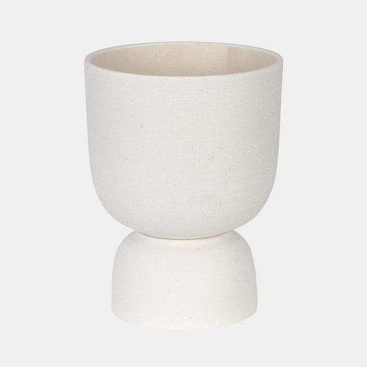 Blanche Planter Small Chalk