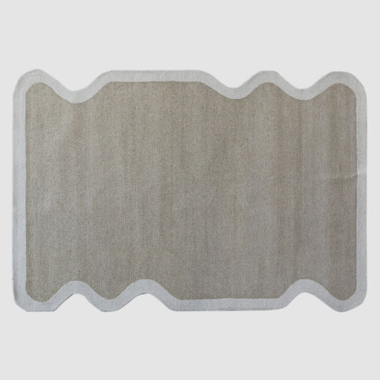 Dusk Hand-Tufted 100% Wool Rug Beige