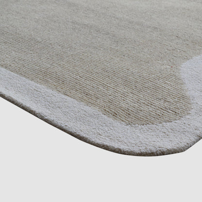 Dusk Hand-Tufted 100% Wool Rug Beige