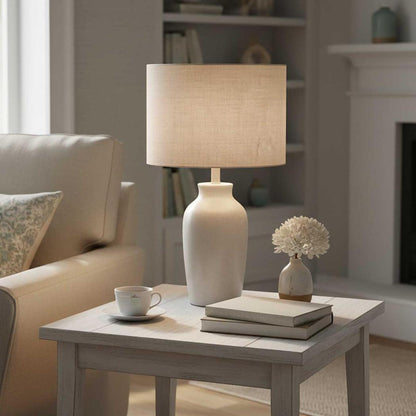 Java Cylinder Lamp Shade Natural XXL