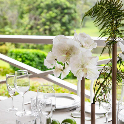 Real Touch phalaenopsis Orchid 78cm White