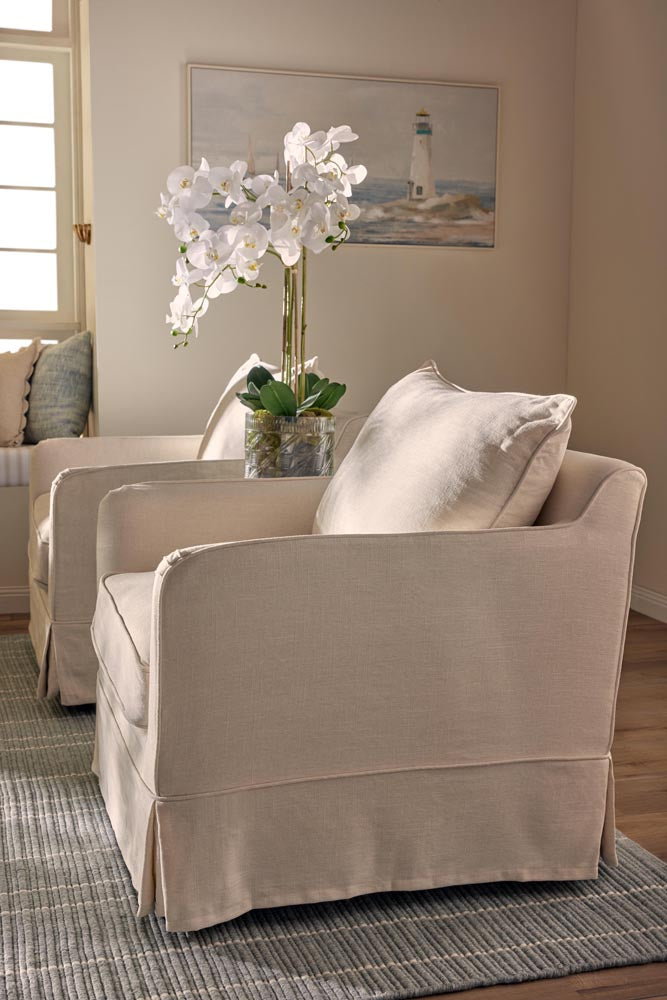 Luxe Phalaenopsis in Ribbed Bowl-3 Stems