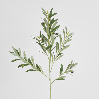 Single Olive Spray 89cm