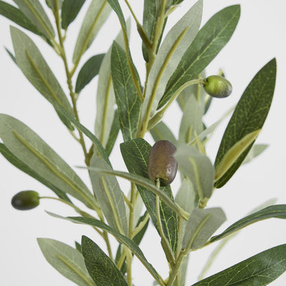 Single Olive Spray 89cm