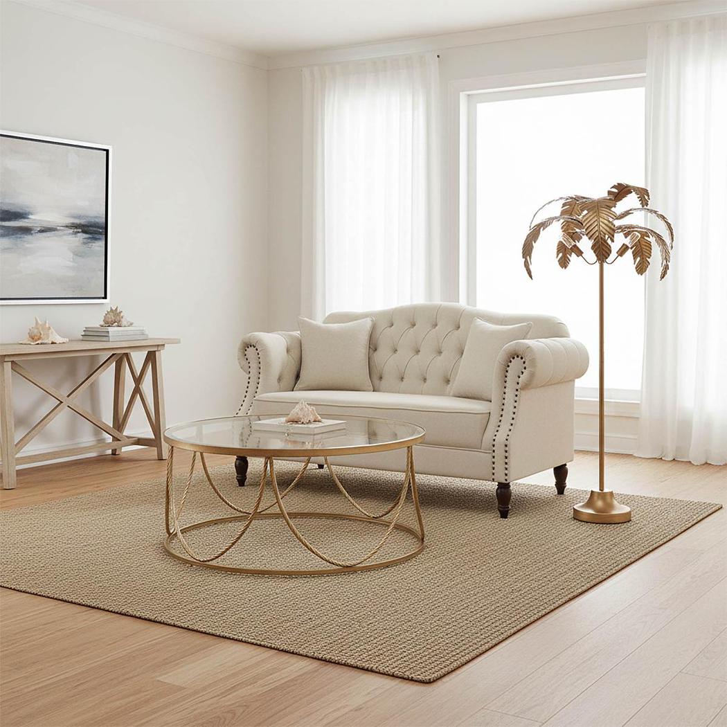 Azalea Floor Lamp Gold
