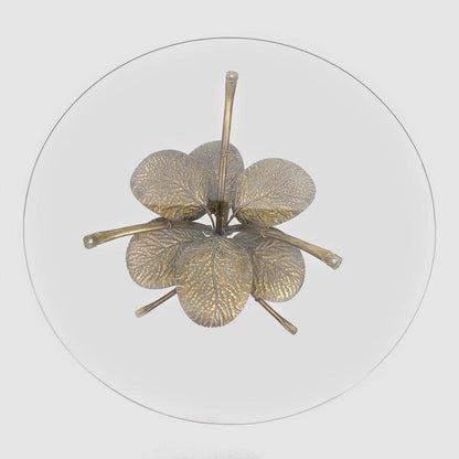 Amari Gold Leaf Side Table