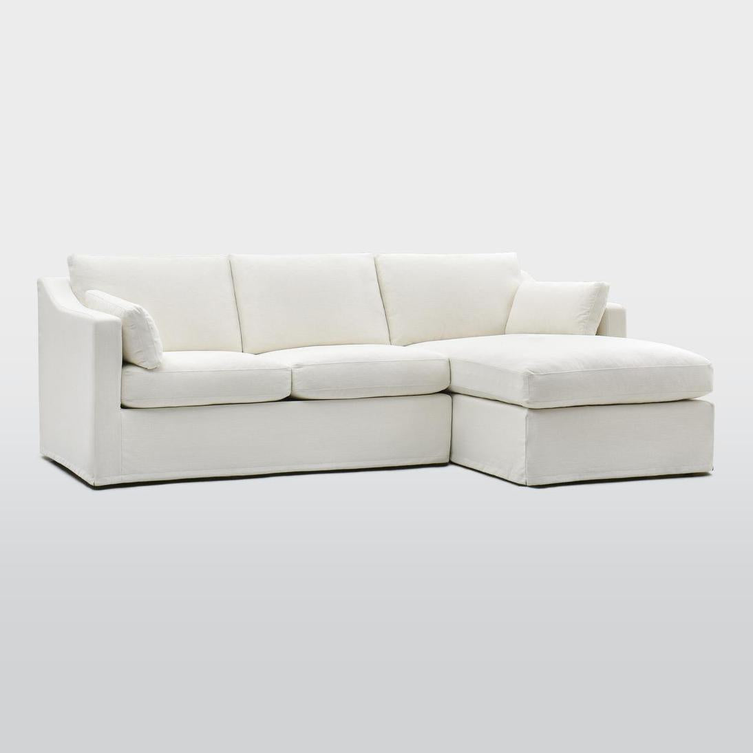 Slip Cover Only - Clovelly 2S LHF Ivory