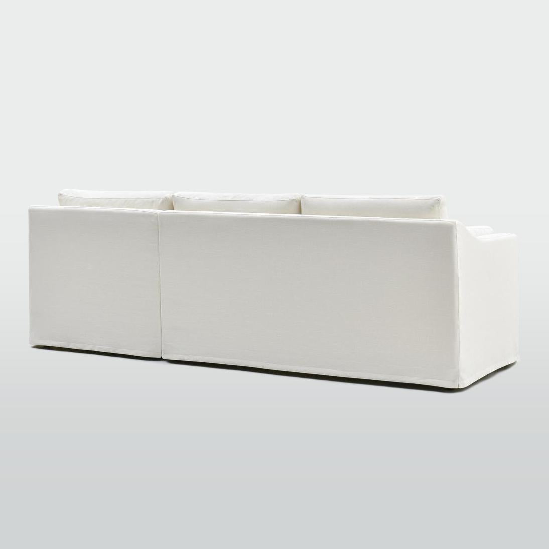 Slip Cover Only - Clovelly 2S LHF Ivory