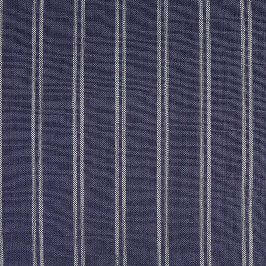 55cm Throw Cushion Navy/White Stripe