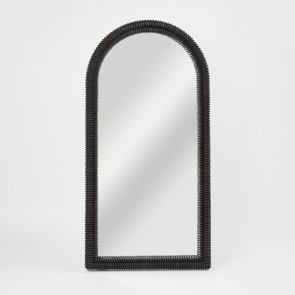 Fossil Arch Mirror Black